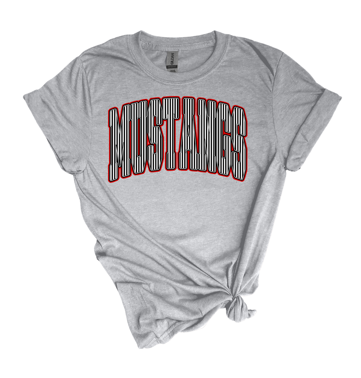 Mustangs stripe design