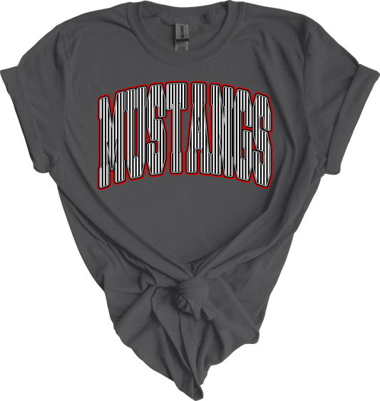 Mustangs stripe design
