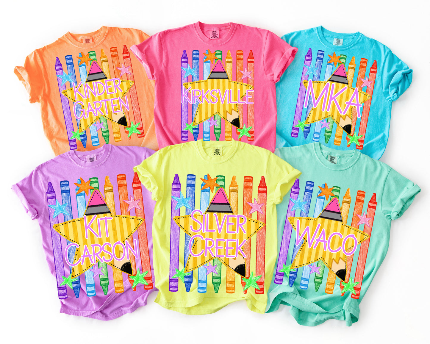 Crayon star
