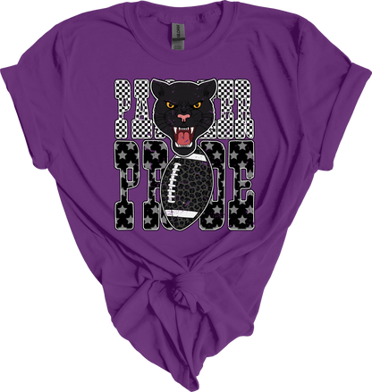 Distressed panther pride