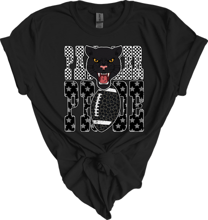 Distressed panther pride