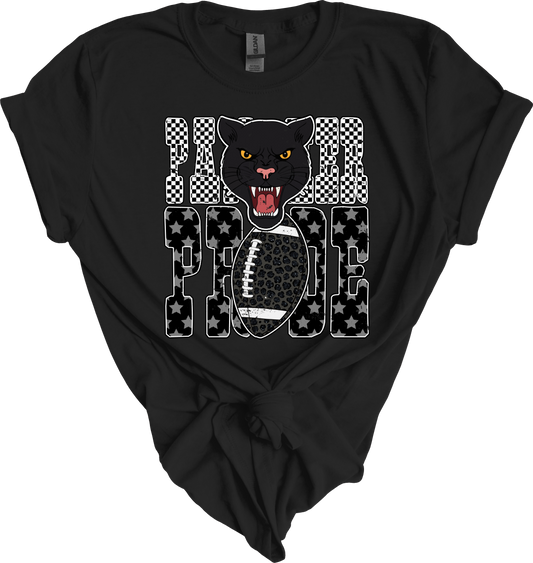 Distressed panther pride