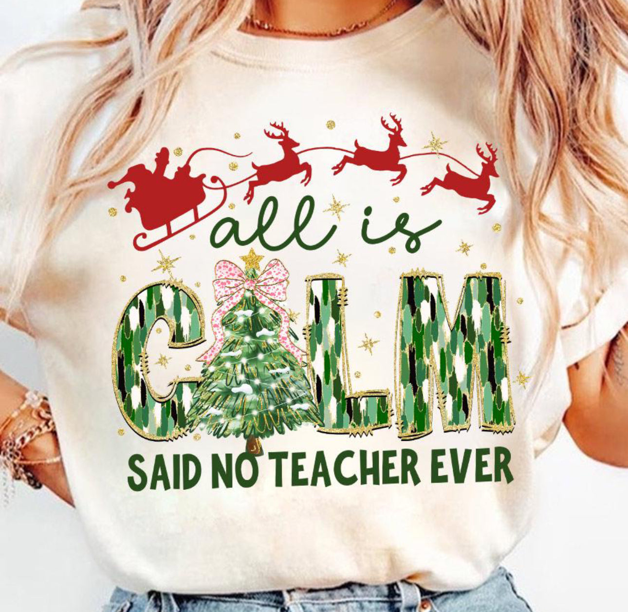 All is calm (said no teacher ever)