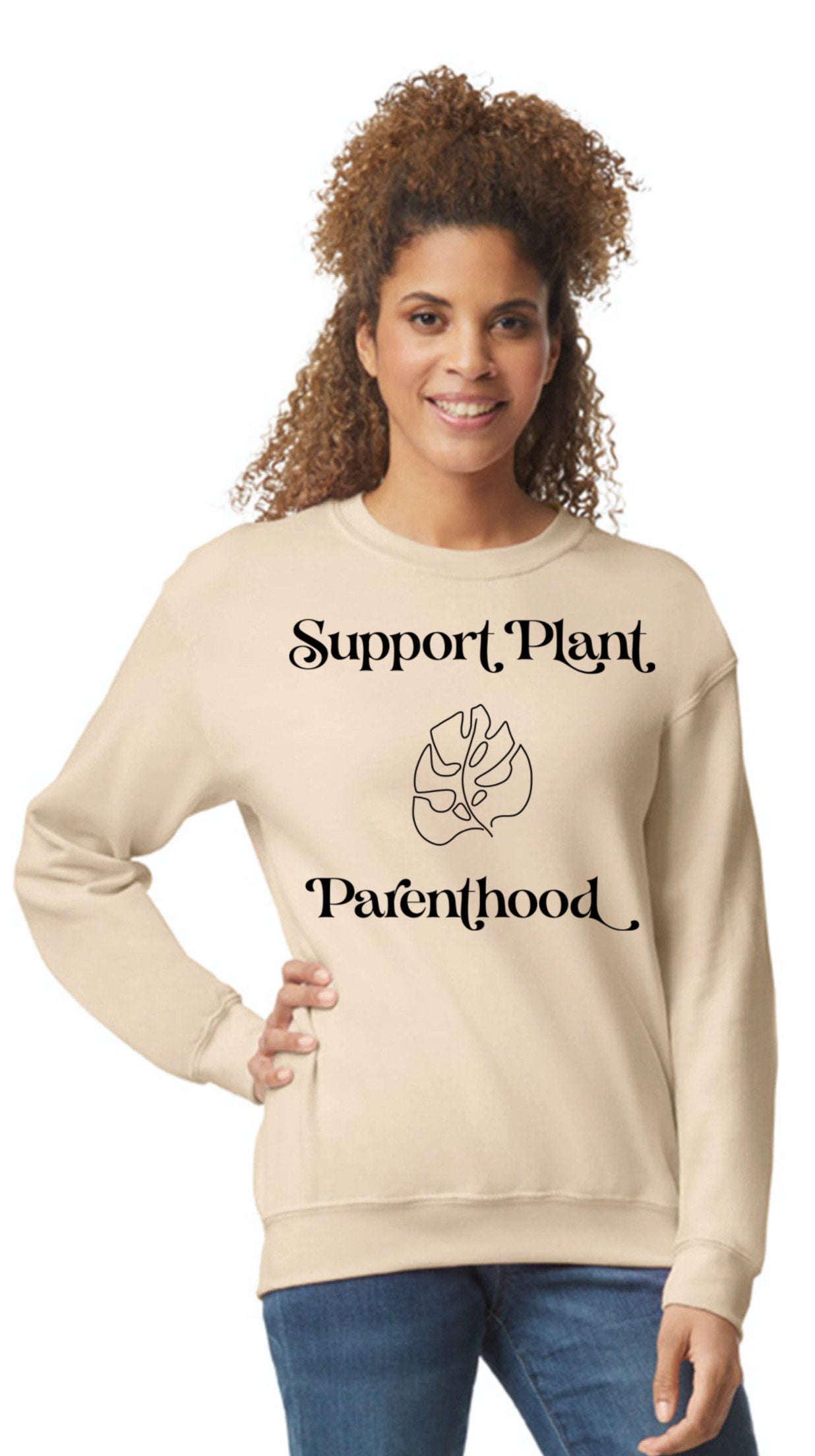 Support Plant Parenthood Crew Neck